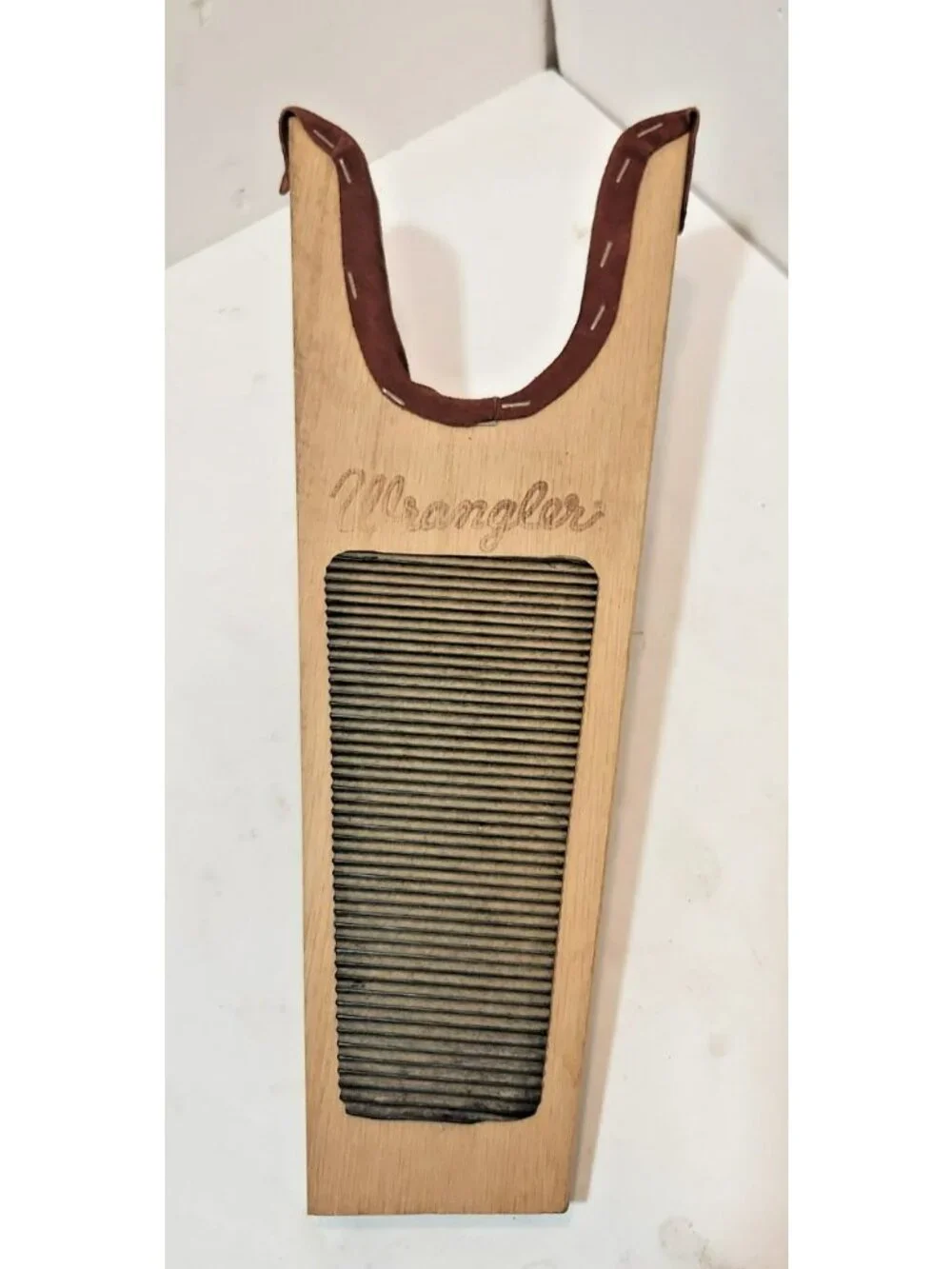 Vintage Wrangler Boot Jack - Boot Puller - Shoe Remover Wooden